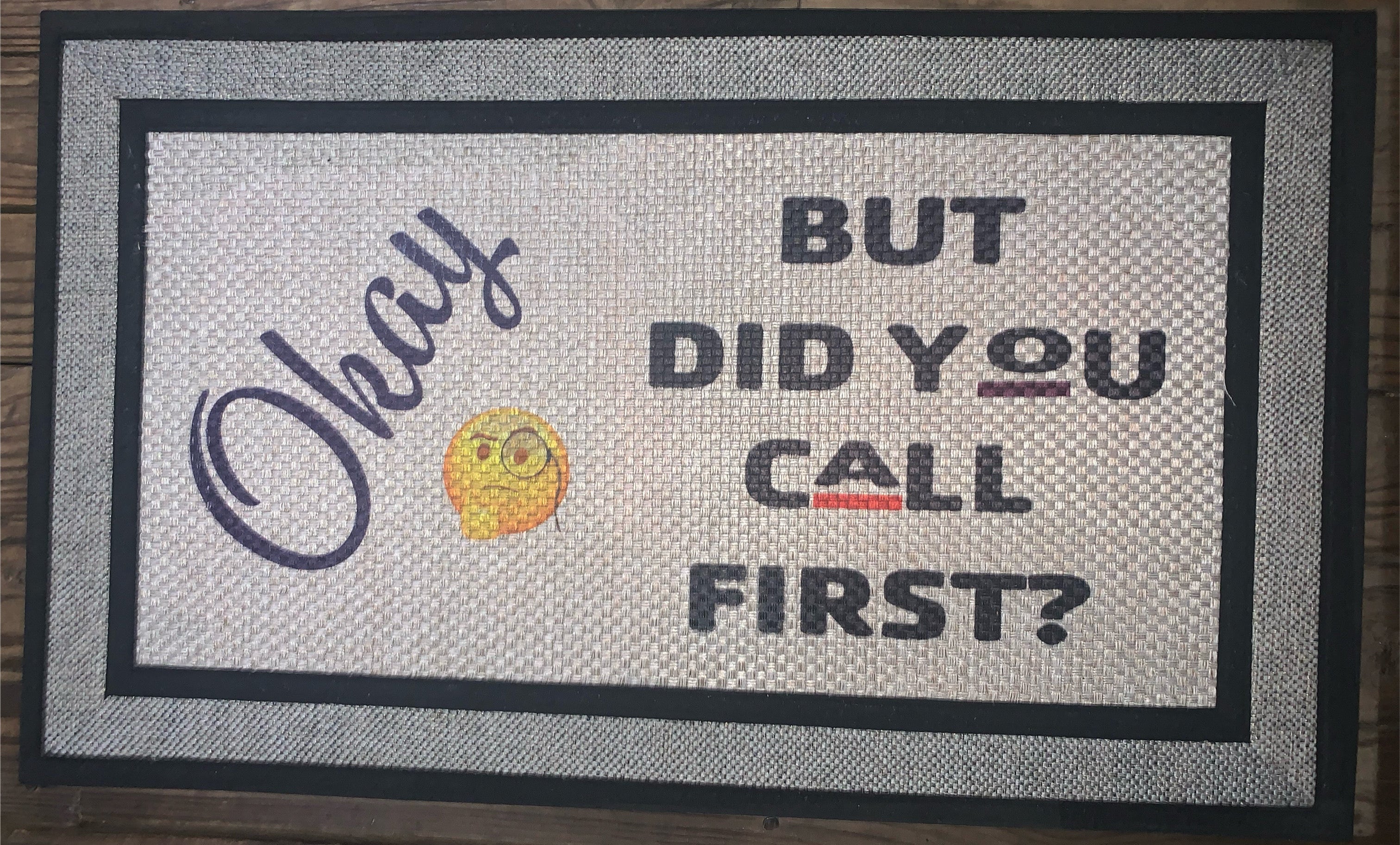 Okay..... Doormat