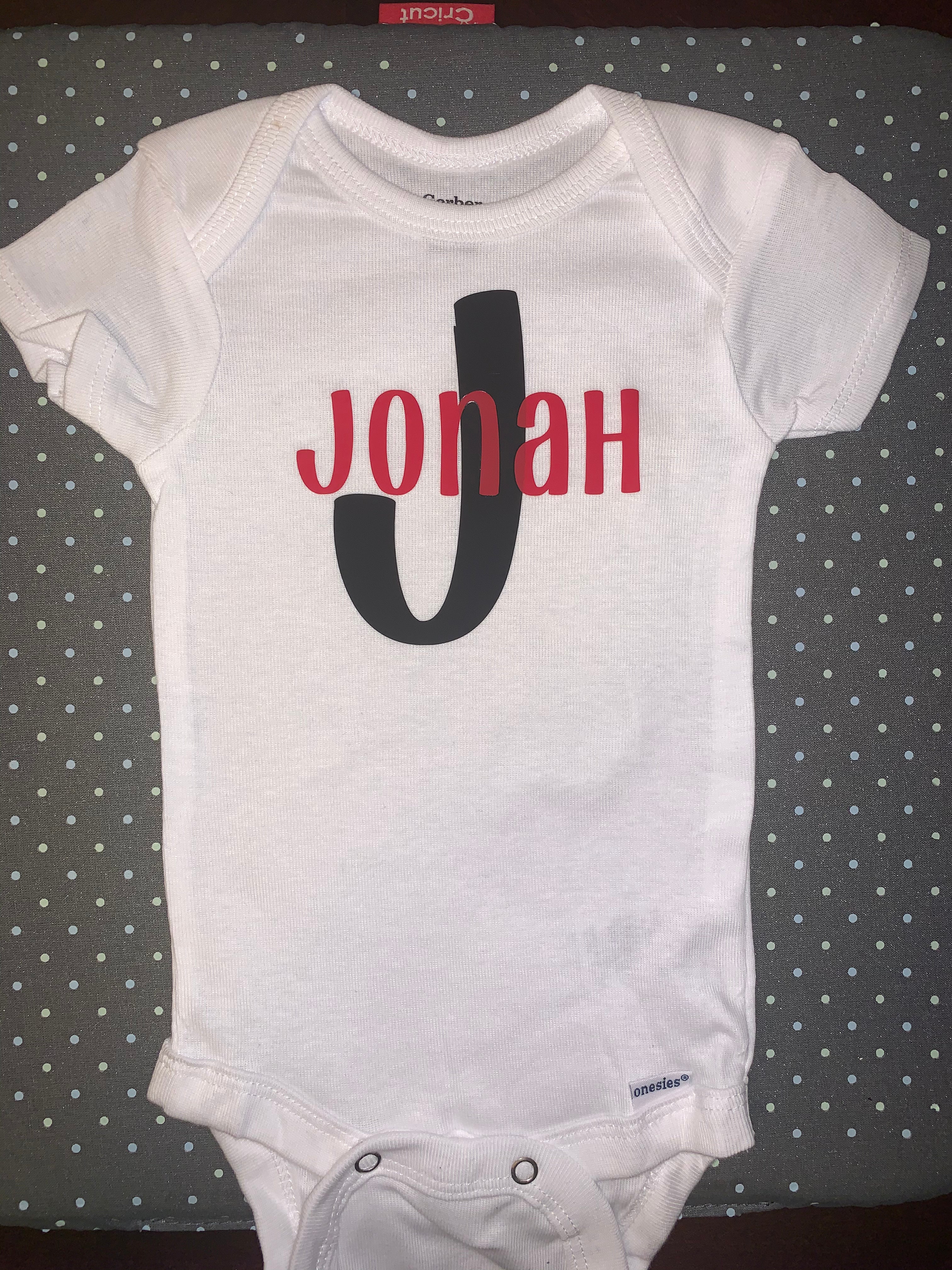 Personalized Name Onesie