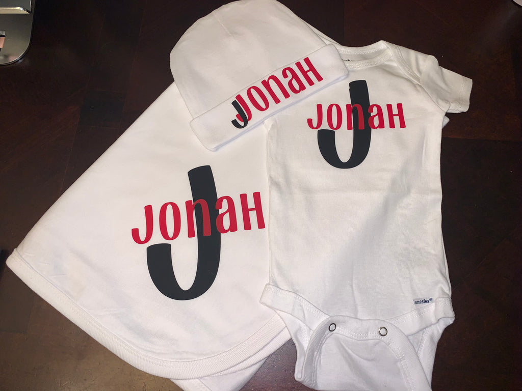 Personalized Name Onesie Bundle
